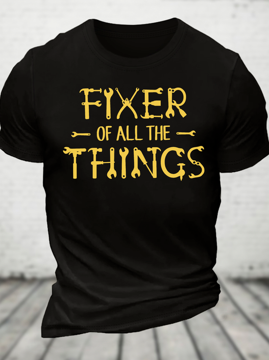 Fixer Of Things Cotton T-Shirt