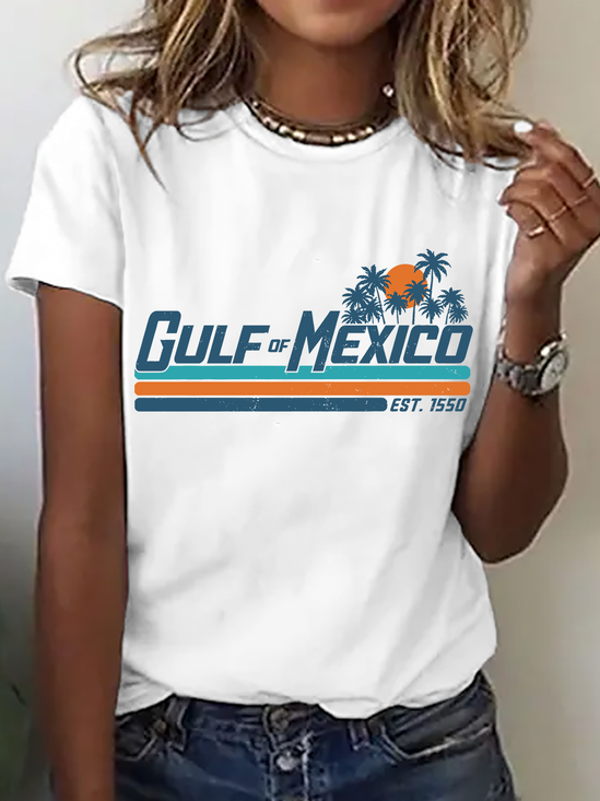 Gulf Of Mexico Cotton T-Shirt