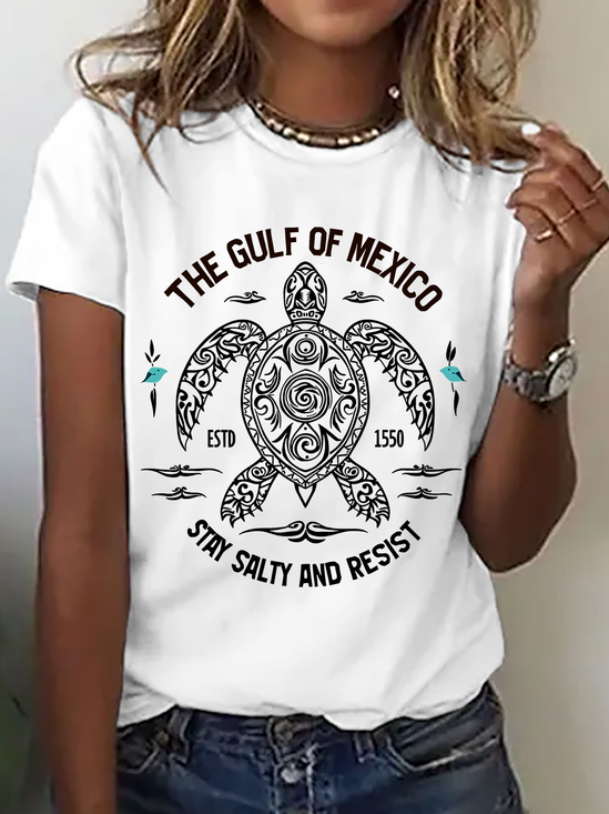 Gulf Of Mexico Cotton T-Shirt