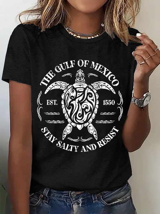 Gulf Of Mexico Cotton T-Shirt