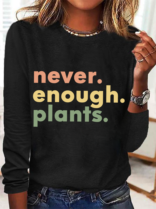 Never Enough Plants Casual Long Sleeve Shirt