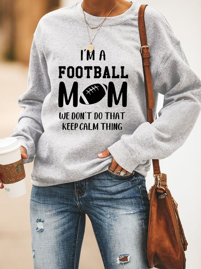 I'M A Football Mom Women's Sweatshirt
