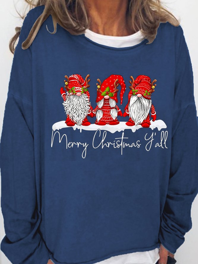 Marry Christmas Yall Caual Sweatshirt