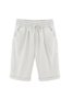 Lace Up Elastic Waistband Loose Summer Short Pant for Women