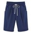 Lace Up Elastic Waistband Loose Summer Short Pant for Women