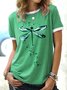 Dragonfly Animal T-Shirt Women Summer Tee Top