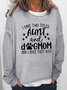 Dog Mom&Auntie Sweatshirts