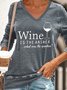 Wine Is The Answer Women's Sweatshirts