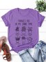 Things I Do In My Spare Time Plant Mom T-Shirt