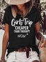 Girls Trip Funny Casual Short Sleeve Tops
