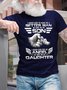I Asked God To Make Me A Better Man Son Angel Daughter Men's T-Shirt