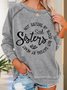 Women Funny Graphic Soul sisters not sisters by blood but sisters by heart Sweatshirts