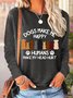 Dogs Make Me Happy Humans Make My Head Hurt Women's Long Sleeve T-shirt
