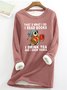 Women's Owl That’s What I Do I Read Books I Drink Tea And I Know Things Warmth Fleece Sweatshirt