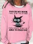 Women's Reading Book Lover Crew Neck Casual Sweatshirt