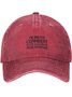 I'm Pretty Confident Funny Text Letters Adjustable Hat