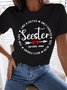 Women's Seester Definition Best Sister Gift Casual T-Shirt
