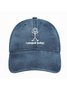 Men's /Women's I Pooped Today Graphic Printing Regular Fit Adjustable Denim Hat