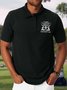 Men's It Takes A Lot Of Balls To Golf The Way I Do Funny Graphic Printing Regular Fit Casual Polo Collar Text Letters Polo Shirt