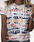 Women’s Abstract Graphic Casual T-Shirt