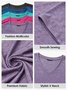 Women’s Flower Meteor Shower Cotton Casual V Neck T-Shirt