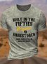Men's Printed T-Shirt With Fifties