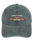 Men's /Women's Paddle Faster I Hear Banjos Graphic Printing Regular Fit Adjustable Denim Hat