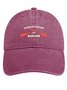Men's /Women's Paddle Faster I Hear Banjos Graphic Printing Regular Fit Adjustable Denim Hat