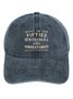 Men's /Women's Funny The Fifties Graphic Printing Regular Fit Adjustable Denim Hat