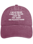 Men's /Women's Funny If Men Are From Mars And Women Are From Venus I Assume Those Other Genders Were Pulled Out Of Oranus Graphic Printing Denim Hat