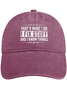 Men's /Women's  that's what i do i fix things and i know things  Denim Hat
