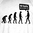 Men‘s Funny Evolution Go back, we fucked up!Crew Neck Casual T-Shirt
