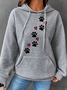 Simple Heart Dog Hoodie Cotton-Blend Hoodie