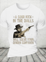 A Good Kick In The Balls Will Solve Your Gender Confusion Cotton Casual Crew Neck T-Shirt