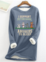 Punish Animal Cruelty Cute Dogs Paw Cotton-Blend Dog Casual Fleece Sweatshirt