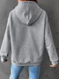 Women Owl That’s What I Do I Read Books I Drink Tea And I Know Things Text Letters Simple Hoodie Loose Hoodie