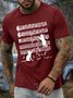 Men’s Cat Musical figures Cotton Casual T-Shirt