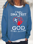 I Took A Dna Test And God Is My Father Sweatshirt