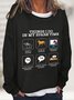 Things I Do In My Spare Time Horse Lover Casual Sweatshirt