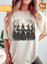 Girls Will Be Girls Witch Funny Witch Vintage Distressed Shirt