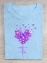 Alzheimer's Awareness Faith Cotton T-shirt