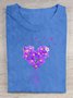 Alzheimer's Awareness Faith Cotton T-shirt