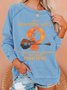 Im the Grandma Witch Like a Normal Grandma Halloween Casual Sweatshirt
