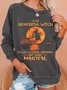 Im the Grandma Witch Like a Normal Grandma Halloween Casual Sweatshirt