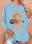 Im the Grandma Witch Like a Normal Grandma Halloween Casual Sweatshirt