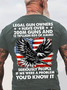 Legal Gun Owners Have Over 200m Guns And 12 Trillion Rds Of Ammo Technology Type Tech Seriously People If We Were A Problem You'd Know It Back Cotton T-Shirt