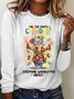 Crazy Grandma Everyone Warned You About Casual Long Sleeve Shirt