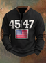 Men's Vintage Flag Sweatshirt