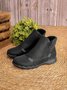 Casual Faux Fur Cotton-Padded Boots
