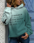 Women's Waymaker Miracle Worker Promise Keeper Light in the Darkness My God Print Casual Hoodie